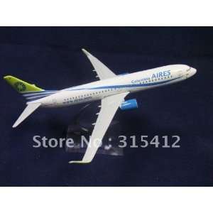 16cm metal scale plane model b737 800 colombia airlines airplane model 