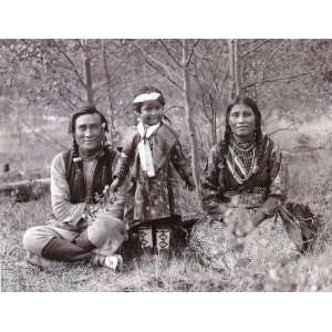 Post Card: Samson Beaver and His Family (2505 Photograph courtesy of 