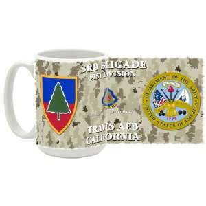  U.S. Army 3rd Brigade 91st Division Coffee Mug: Kitchen 