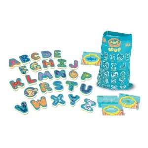  Melissa & Doug Undersea Alphabet Soup Game: Toys & Games