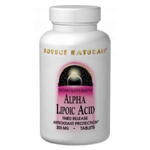 Source Naturals Alpha Lipoic Acid 600mg, 30 Tablets