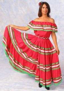 Costumes! Traditional Mexican Dancer Costume Dress  