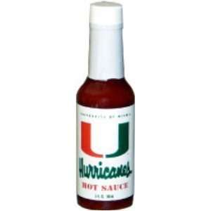  Miami Hurricanes Hot Sauce (5oz)