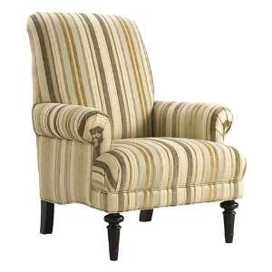  Antique Inspired Striped Accent Chair: Furniture & Decor