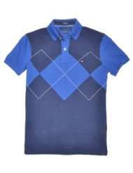 Tommy Hilfiger Men Custom Fit Argyle Polo T shirt
