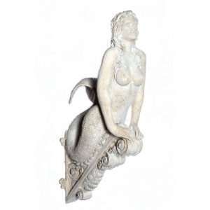 Sea Siren Mermaid Marinea Roman Stone 36 Figurehead Wall Art Nautical 