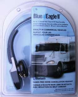 Blue Eagle II Trucker Bluetooth Headset Noise Canceling  