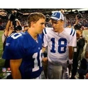  Eli Manning and Peyton Manning New York Giants Ind Sports 
