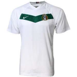  Nike Mexico 2006 World Cup White Supporter Dri Fit Jersey 