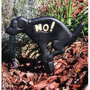  Doggie NO Dont Poop In My Yard Sign: Patio, Lawn & Garden