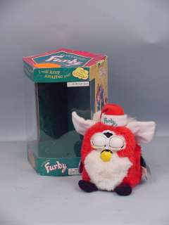 1999 Santa Furby With Box by Tiger Electronics  