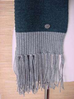 CHANEL Long Knit Scarf UNIQUE fresh look divine colours  