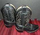 Dan Post Black Childrens Cowboy Boots   DPC2001   New