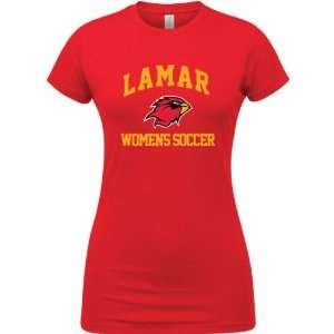   Cardinals Red Womens Womens Soccer Arch T Shirt: Sports & Outdoors