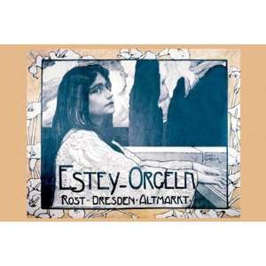  Estey Orgeln by Unknown 18x12