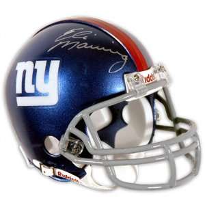  Eli Manning Autographed Helmet  Details: New York Giants 