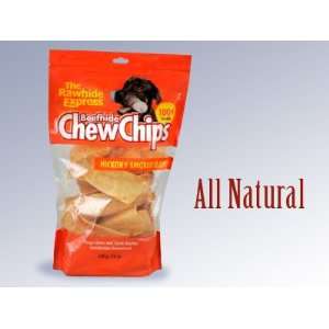  The Rawhide Express Beefhide Chew Chips Hickory Flavored 1 