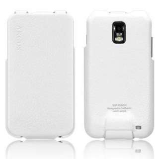 SGP Samsung Galaxy S2 Skyrocket Att Argos Leather Case   White 