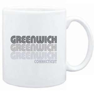    Mug White  Greenwich State  Usa Cities