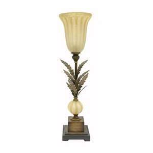   Home PT8992 Leaf Buffet Lamp Light, Bronze Tones