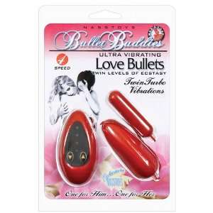  Bullet buddies love bullets   red: Health & Personal Care