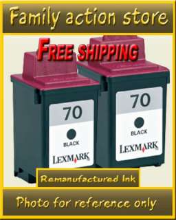 PK Lexmark 70 12A1970 Black Inkjet printer Cartridge  