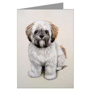 lhasa apso Pets Greeting Cards Pk of 10 by 