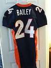 denver broncos game issued champ bailey autographed jersey expedited 