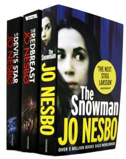 Jo Nesbo Collection 3 Books Set Pack Snowman  