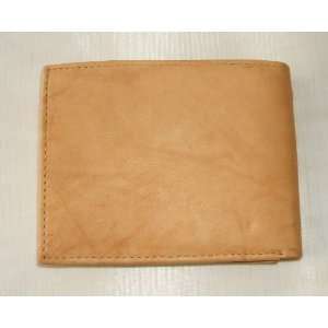  Bifold Tan Leather Wallet