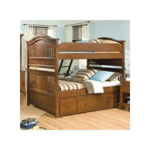American Woodcrafters Furniture Bradford Full Over Full Bunk Bed