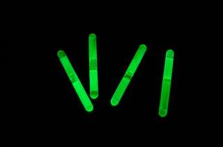 inch Green Mini Glow Sticks  24 pack 722301711804  