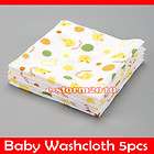   Baby Gauze Muslin Squares Washcloth Baby wipe sweat towel 100% Cotton