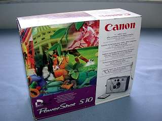 Canon Ultra Compact Digital Zoom Power Shot S10 Camera  