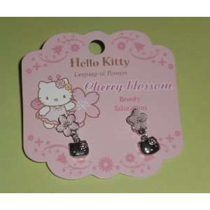   Hello Kitty Language of Flowers Cherry Blossom Earrings Toys & Games