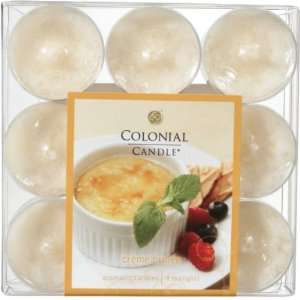  Club Pack of 54 Tea Light Creme Brulee Aromatic Candles 