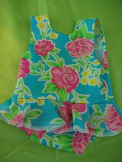   Bathing Suit with Ruffle bottom it will Fit the American Girl Doll