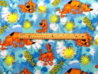 New Scooby Doo Dog Cartoon Fabric BTY Animal  