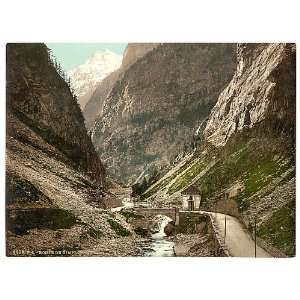   Simplon Pass,Gondoschlucht,Valais,Alps of,Switzerland