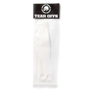   Mulisha Clear Goggle Lens Tear Off Pack, (Pack of 10) Automotive