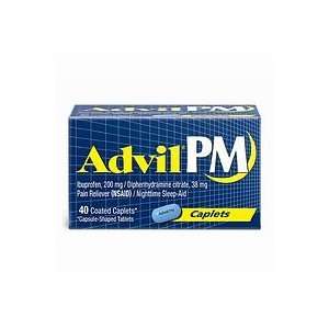 Advil PM Caplets   40 ea