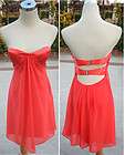 NWT HAILEY LOGAN $170 Orange Prom Party Evening Gown 5  
