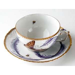  Anna Weatherley Thistle Teacup & Saucer 8 oz
