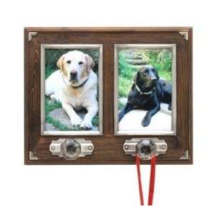  Arthur Court Leash Holder with Double Picture Frame   4 x 