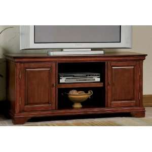  Home Styles Lafayette TV Stand Cherry: Furniture & Decor