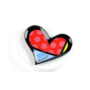  Romero Britto Heart Boutique Trinket Tray from Giftcraft 