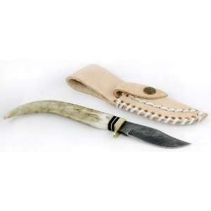 Stag Damascus Athame Dagger of a Deer Antler Everything 