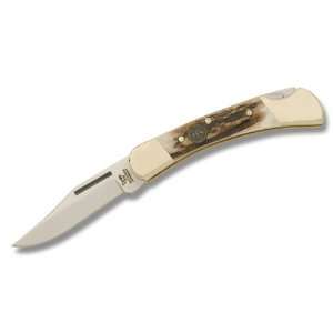   351DS Lockback Knife with Genuine Deer Stag Handles: Sports & Outdoors