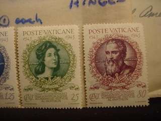 NobleSpirit~ DESIABLE Vatican ADVANCED Stamp & Cover GROUP