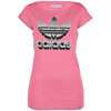 adidas Originals Trefoil Metal S/S T Shirt   Womens   Pink / Grey